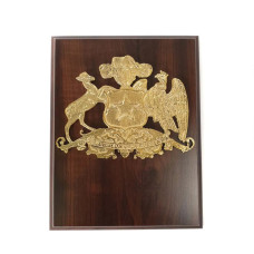GALVANO ESCUDO NACIONAL DE BRONCE