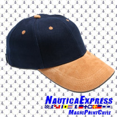 Gorros bordados cuero negro
