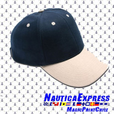 Gorros bordados Denin azul