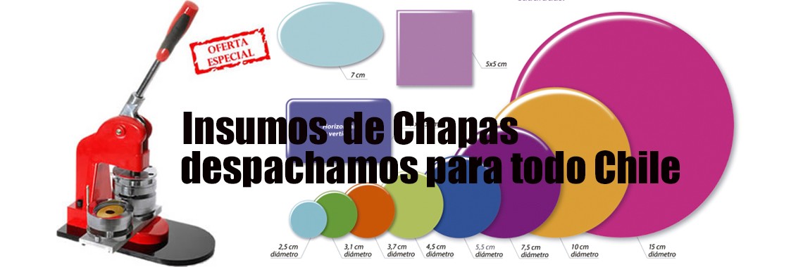 Maquinas de Chapitas e Insumos de Chapitas