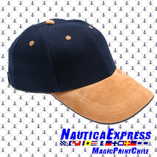 Gorros bordados cuero negro