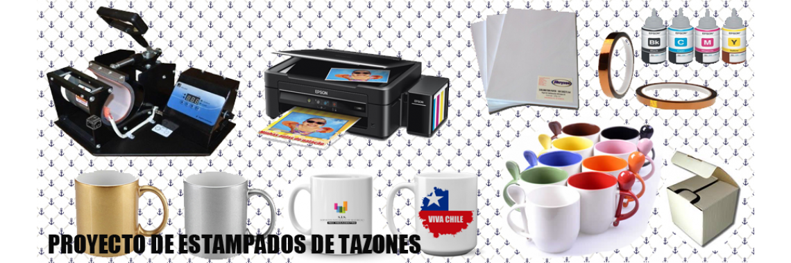 Proyecto de estampados de tazones